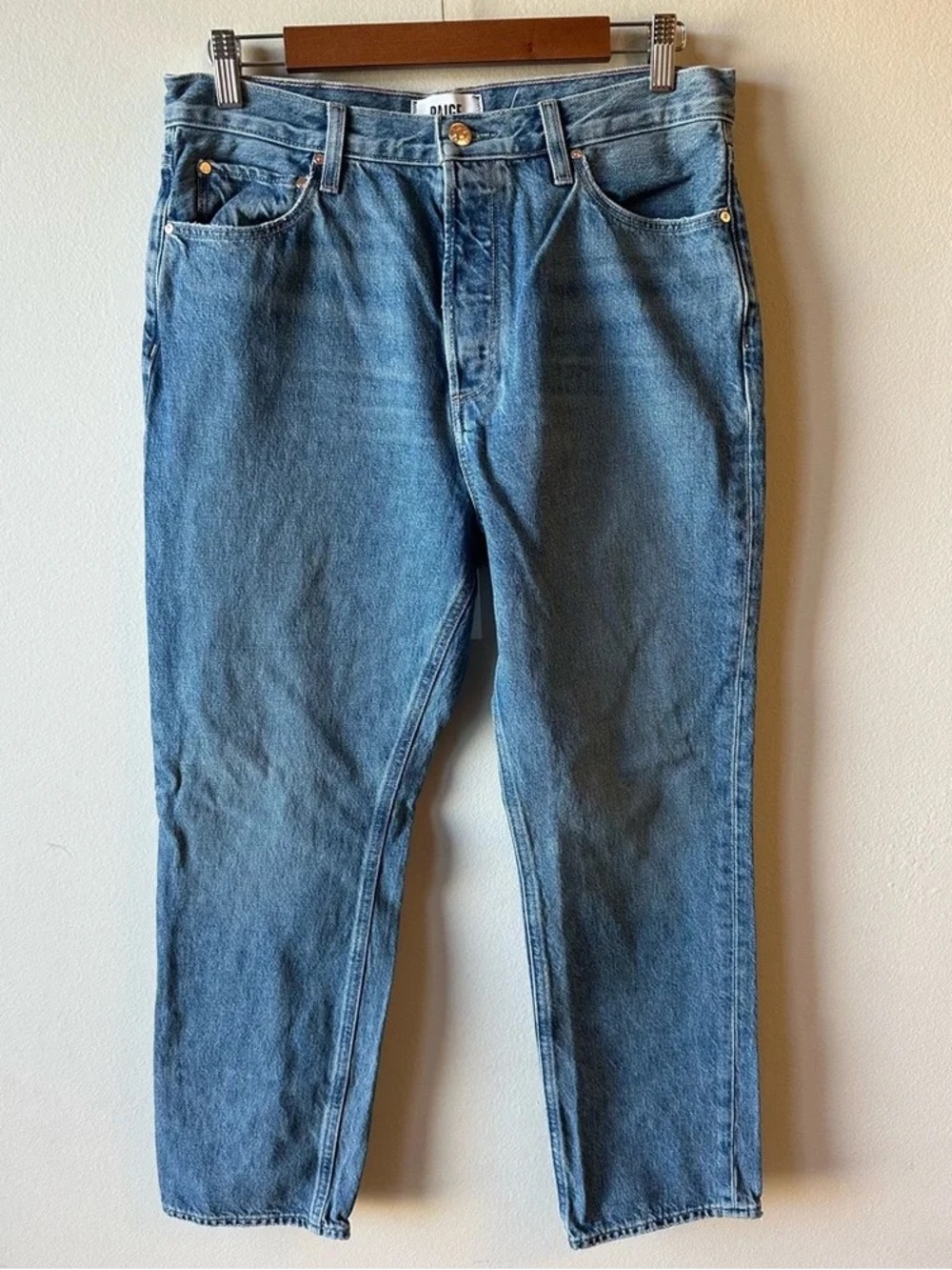 Blue Men's Classic Straight Jeans